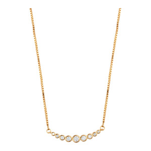 Sparv City Light halsband förgyllt 3350101