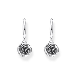 Thomas Sabo silver örhängen ros CR757-637-21