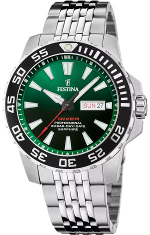 Festina The Originals Diver green F20661/2