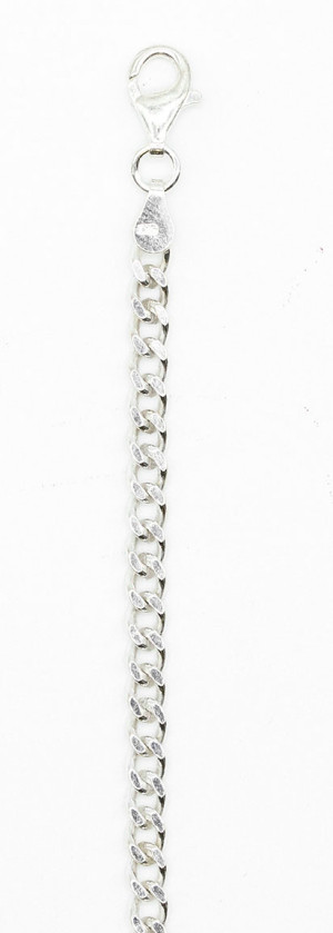 Övrigt Pansarlänk i sterling silver 4 mm 50 cm R-PANS120-50