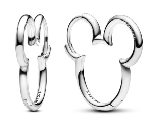 Pandora Disney Mickey Mouse silver örhänge 293528C00