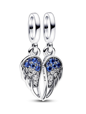 Pandora Moments Sparkling Splittable Angel Wings Sterling silver berlock 792821C01