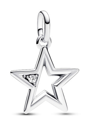 Pandora ME Sparkling Star Medallion berlock 793032C01