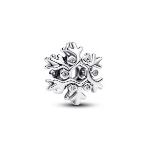 Pandora Moments Silver snöflinga berlock 794249C01