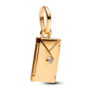 Pandora Moments guld-platerad Kuvert berlock 764421C01