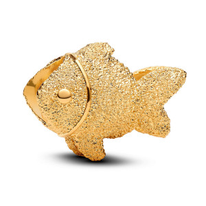 Pandora Moments guld-platerad Fisk berlock 764522C00