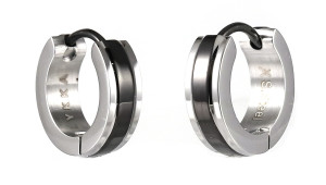 Lykken Strong tvåfärgad 13,4 mm stålhoops