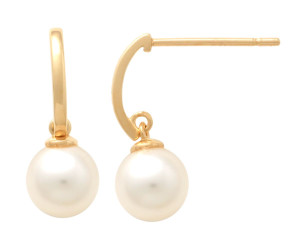 Lykken Pearls pärlguldörhängen