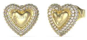 GUESS Beloved hjärtörhängen JUBE05020JWYGT/U