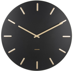 Karlsson Charm KA5716BK Black väggklocka 45cm