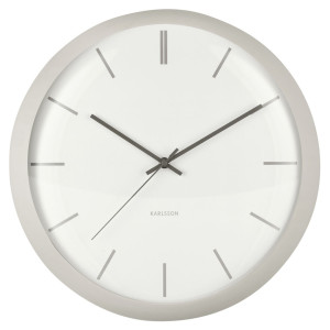 Karlsson väggklocka Nirvana Globe warm grey KA5859WG