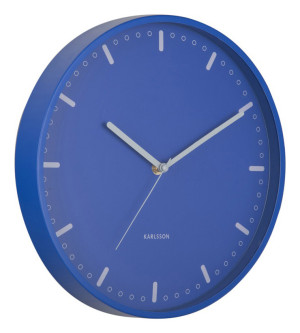 Karlsson väggklocka Cool Retro cobalt blue KA6071BL