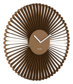 Karlsson väggklocka Cascara mocha brown KA6074BR
