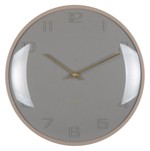 Karlsson väggklocka Fuerte Dome luxury green KA6084DG