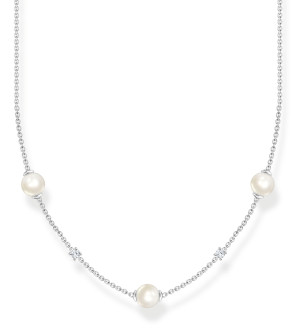 Thomas Sabo Charming White and Pearl halsband KE2120-167-14-L45V