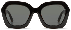 KOMONO Gwen Black tortoise solglasögon
