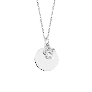 Lykken Casuals graverbart silverhalsband tass
