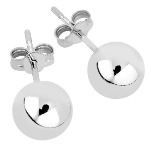 Lykken Casuals silverörhängen 6 mm