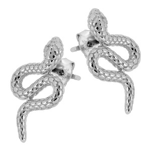 Lykken Symbols orm stiftörhängen 18 mm