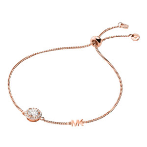 Michael Kors roseguldfärgat halo silverarmband MKC1206AN791
