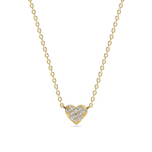 Sif Jakobs Essenza Cuore halsband SJ-N2705-CZ-YG