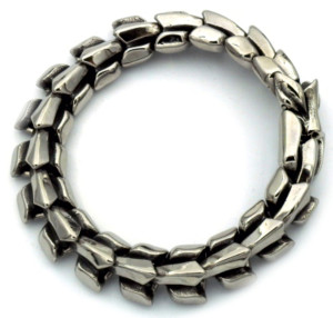 Rocks Steel varg armband 23 cm SUSI.15-23