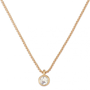 Ted Baker Sininaa guldfärgat solitaire halsband 06-TBJ3034-02-02