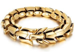 Varia Design Wolf-Viking Gold armband