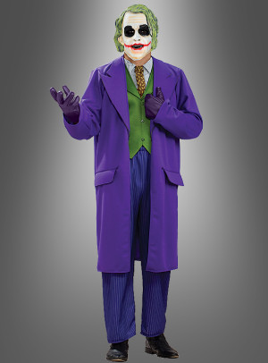 Deluxe Joker Kostüm aus Batman The Dark Knight Erwachsene - Variante XL 52 - Karneval, Mottoparty Zubehör für Herren