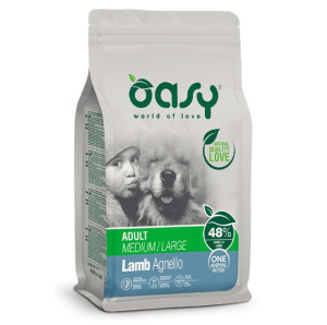 OASY One animal protein Medium & Large Jagnięcina Mono - sucha karma dla psa - 10kg