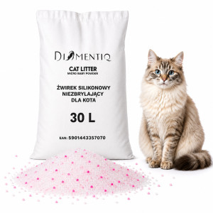 DIAMENTIQ Baby Powder - żwirek niezbrylający - 30 l