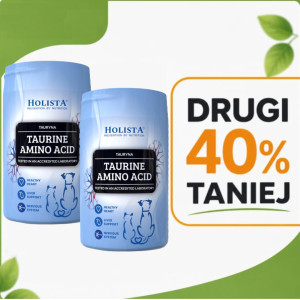 HOLISTA Tauryna - suplementy dla psa i kota - 250g + DRUGI 40% TANIEJ