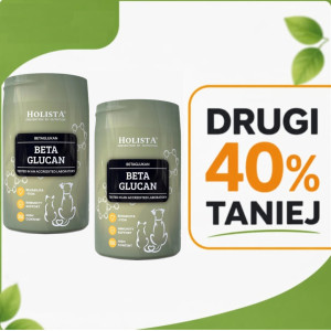 HOLISTA Betaglucan - suplementy dla psa i kota - 200g + DRUGI 40% TANIEJ