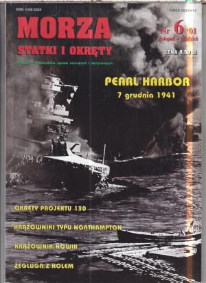 6/2001 MORZA STATKI I OKRĘTY KRĄŻOWNIK NOWIK