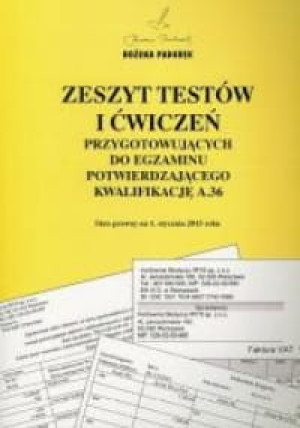 ZESZYT TESTÓW I ĆWICZEŃ A.36 PADUREK NOWA
