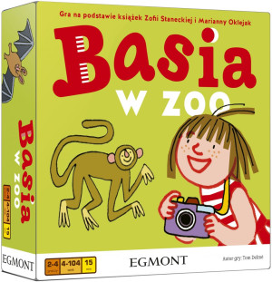 BASIA W ZOO ZWIERZĘTA GRA PLANSZOWA NOWA