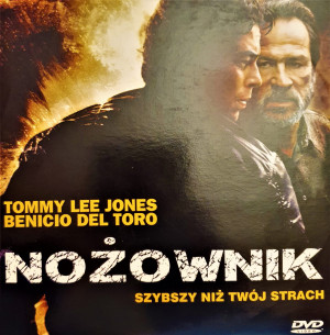 NOŻOWNIK SZYBSZYNIŻ TWÓJ STRACH DVD JONES TORO
