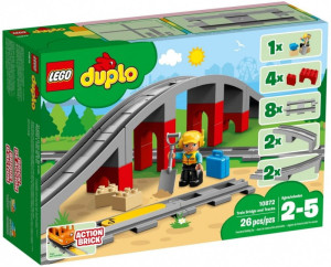 LEGO DUPLO 10872 TORY KOLEJOWE I WIADUKT NOWE