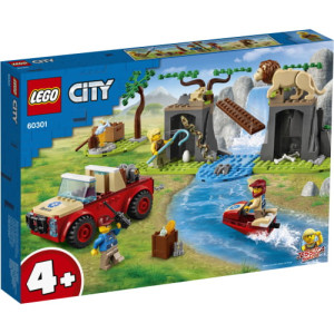 LEGO CITY WILDLIFE 60301 TERENÓWKA RATOWNIKÓW