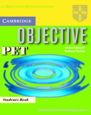 OBJECTIVE PET SB BARBARA THOMAS LUISE HASHEMI