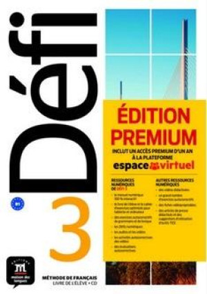 DEFI 3 PODRĘCZNIK + CD + KOD PREMIUM NOWA