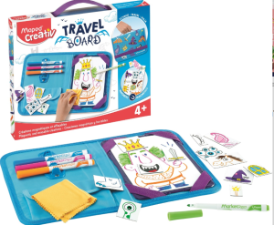 TABLICA ZMYWALNA PRZEZROCZYSTA MAPED CREATIV NOWA