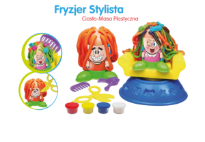 FRYZJER STYLISTA CIASTO MASA PLASTYCZNA NOWA