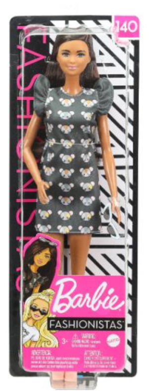 BARBIE LALKA FASHIONISTAS 140 MODNA PRZYJACIÓŁKA NOWA