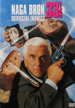 NAGA BROŃ 33 1/3 OSTATECZNA ZNIEWAGA DVD KENNEDY