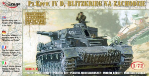 NIEMIECKI CZOŁG ŚREDNI BLITZKRIEG NA ZACHODZIE 1:72
