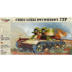 CZOŁGI LEKKI DWUWIEŻOWY 7TP POLSKI SERIA 6