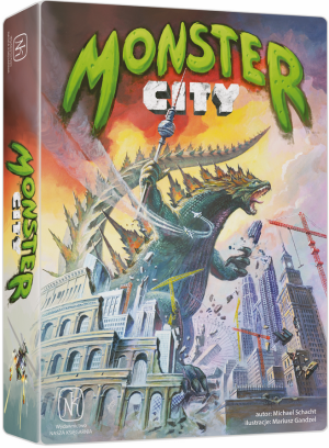 MONSTER CITY GRA PLANSZOWA NOWA