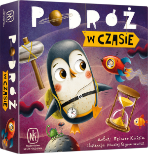 PODRÓŻ W CZASIE GRA PLANSZOWA LOGICZNA