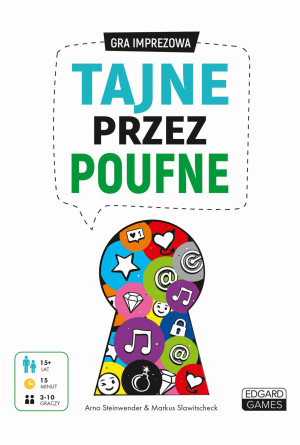 TAJNE PRZEZ POUFNE GRA IMPREZOWA PLANSZOWA